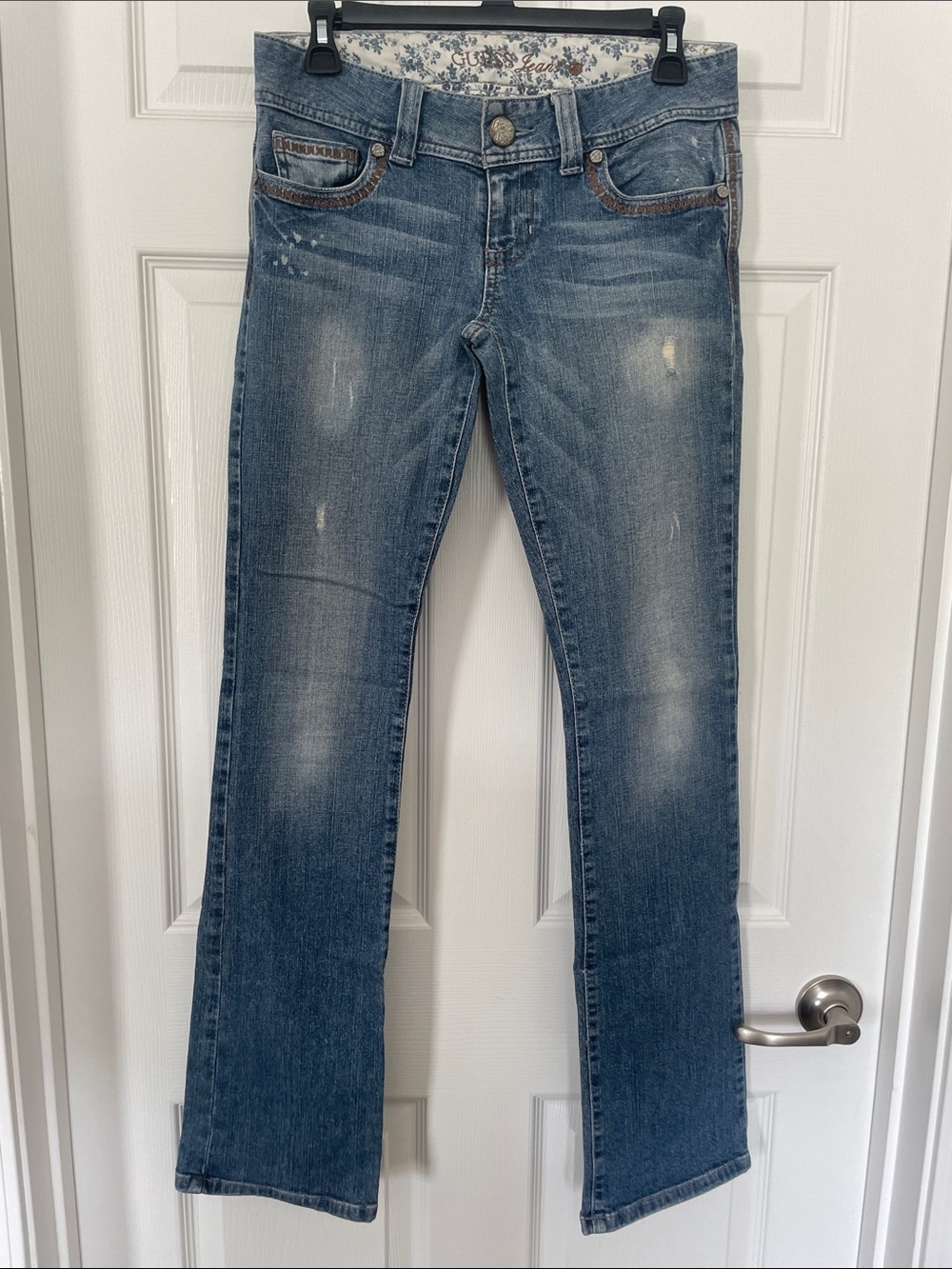 Guess Daredevil Bootcut Women's Medium Blue Jeans